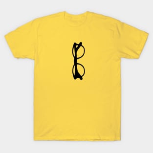 dark cute glasses T-Shirt